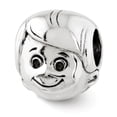 thumbnail image 1 of FB Jewels Sterling Silver Reflections Little Boy's Head Bead, 1 of 2