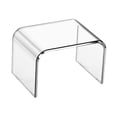 thumbnail image 2 of simhoa Acrylic Step Stool Foot Rest Non Slip Small Stool for Porch Bathroom Bedroom Transparent, 2 of 8