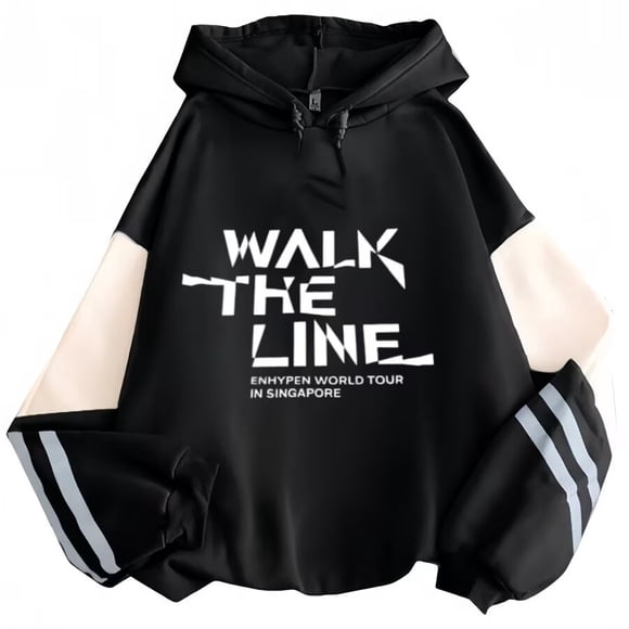 Sudadera SANMU con estampado de moda, ídolos pop, ENHYPEN walk the line