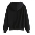 thumbnail image 2 of Women's Casual Pattern Printing Long-sleeved Drawstring Pullover Sweatshirt Top, 2 of 3