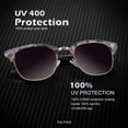 thumbnail image 2 of Gafas de sol KALIYADI polarizadas semisin montura que bloquean los rayos UV, 2 of 5