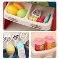 thumbnail image 3 of 33PCS Kids Pretend Play Set Educational Cash Register Toy with Light & Sound, 3 of 7