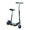 Aosom 120W Teen Folding Electric Scooter with Seat - Black