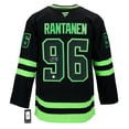 thumbnail image 1 of Mikko Rantanen Signed Dallas Stars Alt Black Fanatics Premium Jersey, 1 of 3