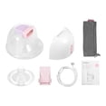 thumbnail image 2 of Extractor de leche YOUHA YH-7006 Extractor de leche eléctrico portátil con manos libres Extractor de leche invisible silencioso 3 modos 9 niveles de succión 150 ml Gran capacidad con bolsa de transpor, 2 of 8