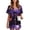 Dark Purple, variant on JULMCOMO Halloween Pajamas for Women Set Witch Print Collared Button Comfy Pjs Sets Cute Printed Party Holiday Sleepwear Purple XL