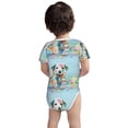 thumbnail image 6 of Rocae A Funny Little Dalmatian Puppy for Baby Climbing Clothes Soft Baby Romper for Active Infants Comfortable and Breathable Crawling Jumpsuit Unisex Baby Outfit 9M, 6 of 8
