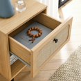thumbnail image 7 of Nightstand Side End Table, Brown Oak, Wood, Bedroom Living, Modern Contemporary HB35722, 7 of 7