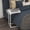 White, variant on Skandiquip 24 Inch C Shaped End Table, Side Table for Sofa Couch Bed, Metal Frame Ideal for Living Room Bedroom, Dark Brown