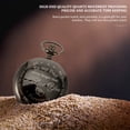 thumbnail image 2 of Miangastore Hanging Pocket Watch Quartz Movement Watch for Fathers Day Birthday Present, 2 of 9