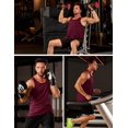 thumbnail image 5 of DFORD Men's UPF 50+ Tank Top Gym Workout Sleeveless Muscle Shirts Sun Protection Cut Off Shirts Summer Sleeveless T Shirt, 5 of 7