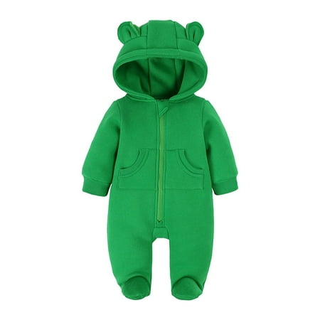 

WUDATI Halloween Chistmas Boys Girls Sets Toddler Boys Winter Baby Girl Romper Long Sleeved Solid Color Harness Outside Bodysuit Romper Jumpsuit Clothes