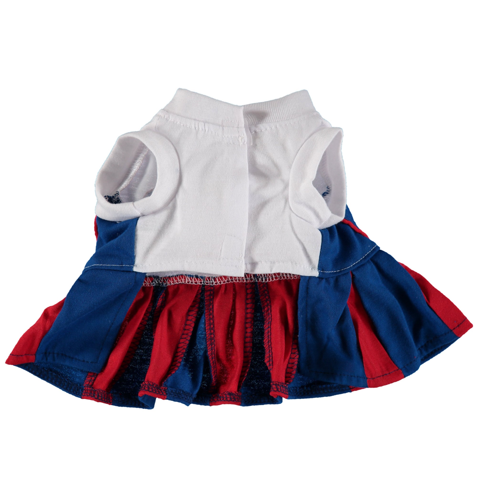 Pets First NFL New York Giants Cheerleader Outfit, 3 Sizes Pet Dress Available. Licensed Dog Outfit