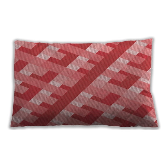 Ahgly Company Indoor Rectangular Contemporary Lumbar Throw Pillow, 13 inch by 19 inch