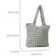 thumbnail image 4 of Bolso Mujer Axila Cremallera Tote Bolso Simple Mujer Casual Hombro Verde, 4 of 8