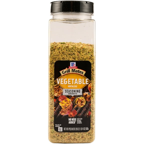 McCormick GRILL MATES Kosher Vegetable Seasoning, 20.0 oz Bottle