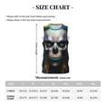 thumbnail image 4 of Sikiie Modern Abstract Colorful Skull C Basketball Jersey Reversible Men's Mesh Athletic Sports Shirts Training Practice S-4XLX-Large, 4 of 6