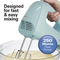 Hamilton Beach Hand Mixer with 6 Speeds, QuickBurst, Snap-On Storage ...