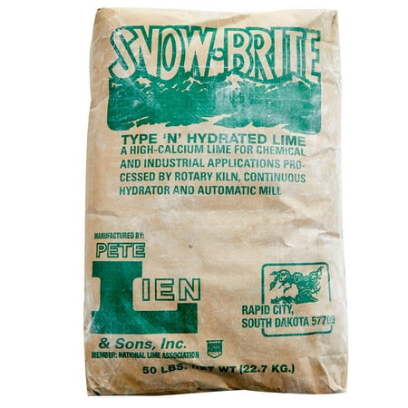 50 lb., Hydrated Lime