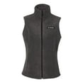 thumbnail image 1 of Women’s Benton Springs Fleece Vest, XS, Charcoal Heather, 1 of 9