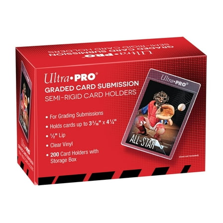 Ultra PRO: Lip Tall Sleeves - Semi-Rigid (1/2" - 200ct)