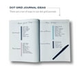 thumbnail image 6 of Kahootie Co® Dot Grid Journal, Numbered Pages, Bullet Stickers, Made in USA, 8.5" x 11", Navy, 6 of 8