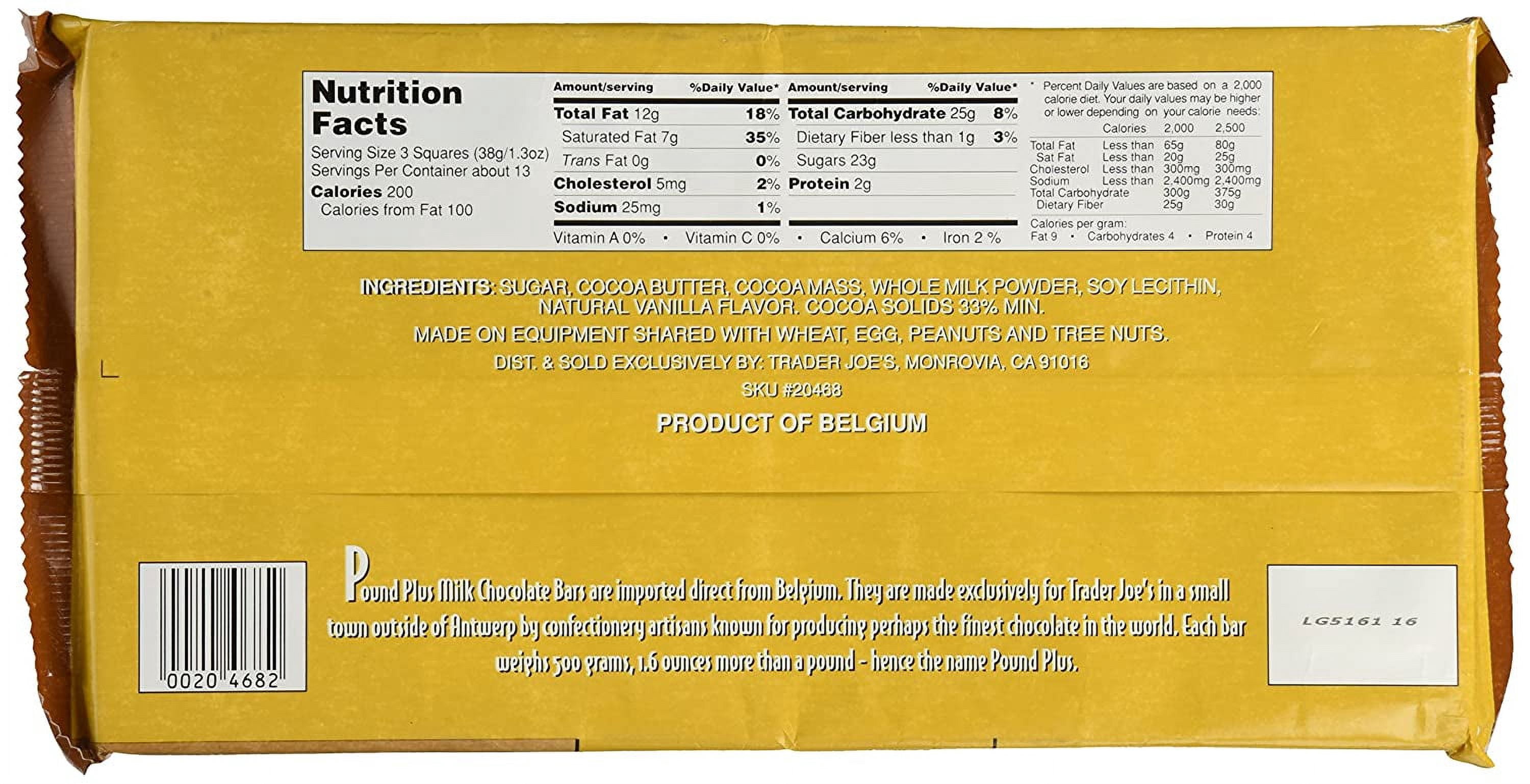 Pound Plus Milk Chocolate 17.6 oz.