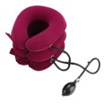 thumbnail image 1 of Qiilu Portable Lightweight Inflatable U-Shape Cervical Neck Stretcher Traction Device, Cervical Neck Traction, Inflatable Neck Traction, 1 of 8