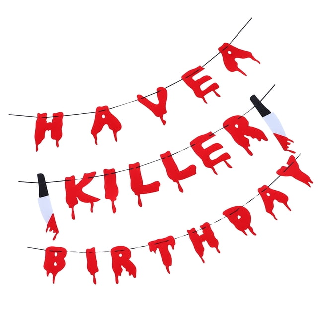 IDEANATEGRATE 1Jgo Banner Para Cumpleaños Material Duradero Para Ambientación En Fiestas