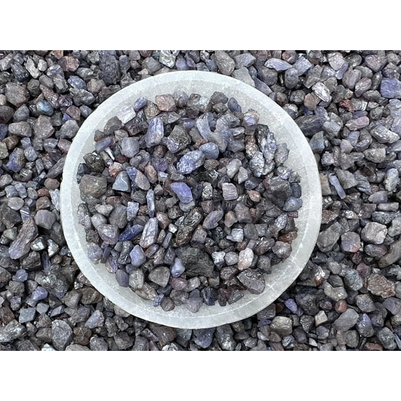 WHOLESALE Natural Sapphire Semi Tumbled Gemstone Chips ( 2 oz / 0.125 lb )