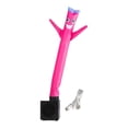 thumbnail image 3 of yuksok Air Mini Inflatable Tube Man Birthday Shelf Wacky Waving Inflatable Tube Guy Pink, 3 of 9