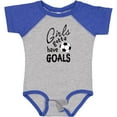 thumbnail image 3 of Inktastic Girls Gotta Have Goals Soccer Girls Baby Bodysuit, 3 of 5