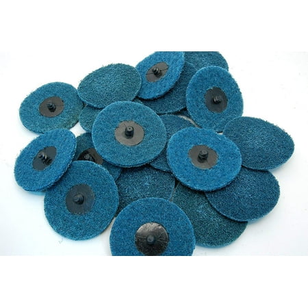 

20pc 3 Surface Conditioning Discs Fine Type R Roloc Threaded Twist Lock