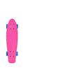 thumbnail image 2 of Mini Patineta Estilo Penny Malubero Tabla Skate Rosa/Azul, 2 of 3