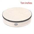 thumbnail image 2 of Tambor de Mano de Madera, Juguete de Percusión para Niños, Tambor con de Madera para Niños, Juego de Música, Práctico Instrumento Musical Portátil, 10 Pulgadas, 2 of 5