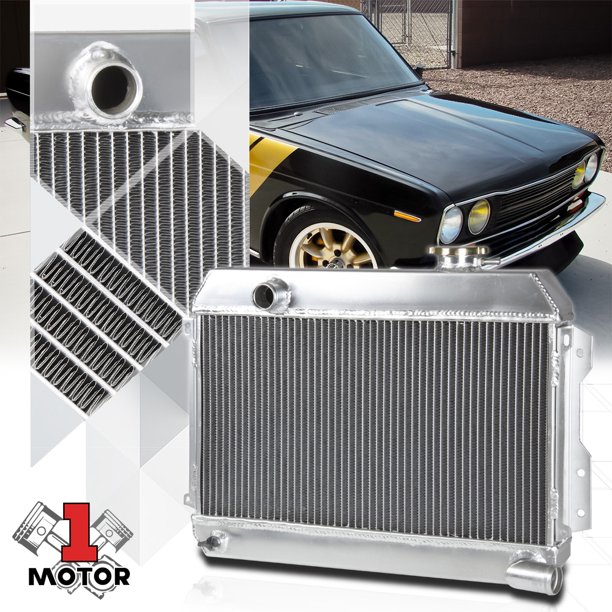 Aluminum 3 Row Core Performance Radiator for 6873 Datsun 510/1600/2000