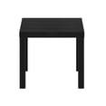 thumbnail image 3 of Furinno Classic Homey Square Side Table, Black, 3 of 6