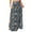 Black #159, variant on Long Skirts for Women Casual High Waist Maxi Skirt Flowy Aline Boho Beach Vacation Skirts with Pockets Saffron L