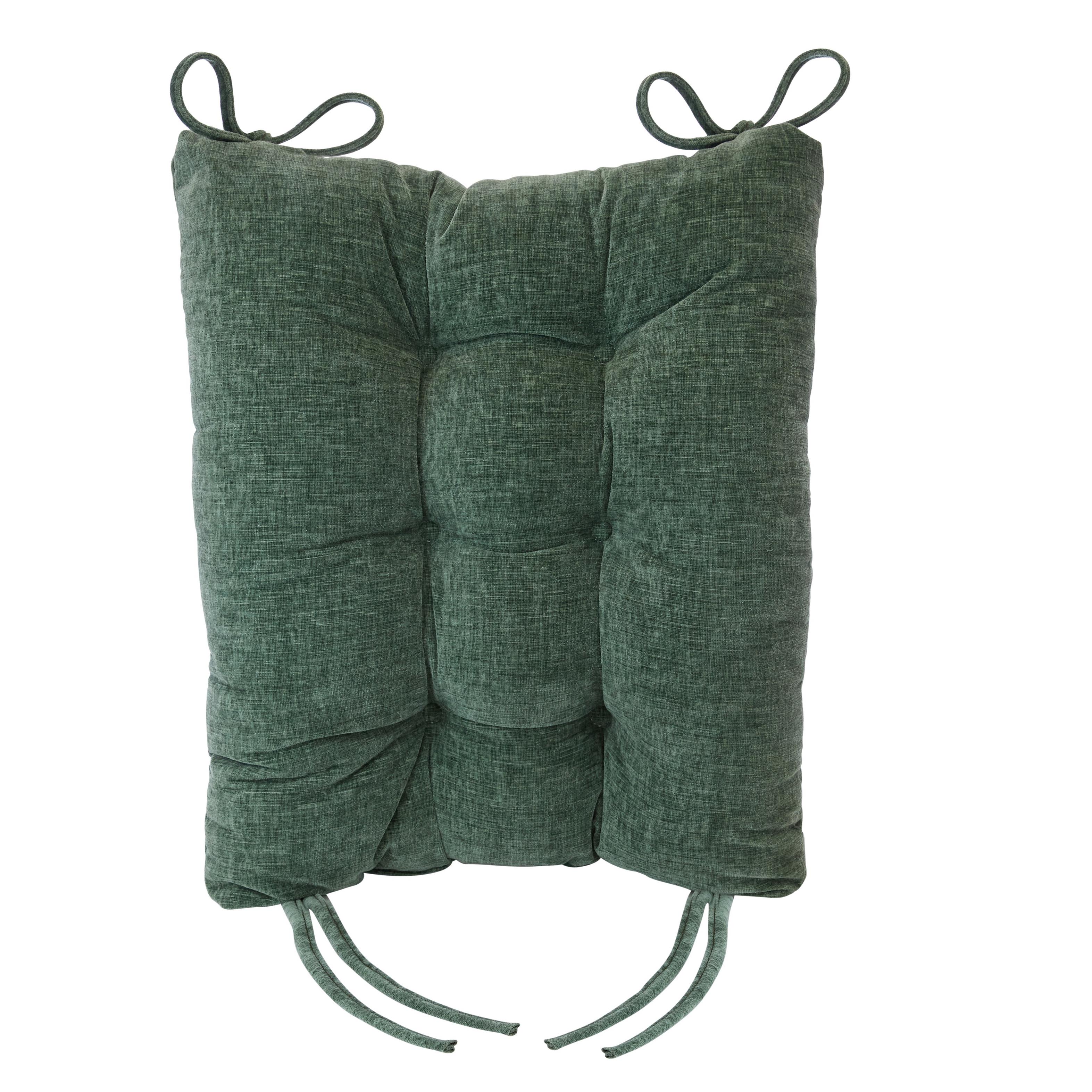 Non-Slip, Gripper Plush Rocking Chair Cushion Set