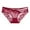 Wine, variant on 50% Off Valentines Day Gifts! TMOYZQ Women's Floral Lace Sheer Mesh Strappy Panties Soft Stretch Breathable Seamless Invisible Bikini Briefs No Show Cheeky Underwear