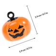 thumbnail image 2 of FUTUREORYY 5Ud Llavero Decorativo De Calabaza Con Metálica Para Collares Y Bolsas, 2 of 8