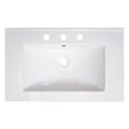 thumbnail image 2 of American Imaginations 30-in. W 3H8-in. Ceramic Top Set In White Color - Overflow Drain Incl. AI-32877, 2 of 8