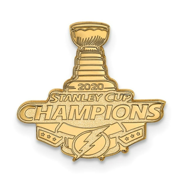 Tampa Bay Lightning Stanley Cup Champions Tie Tack Pin Gold Walmart Com Walmart Com