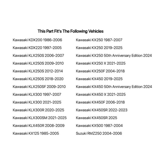 Tusk Rear Aluminum Sprocket 45 Tooth Black for Kawasaki KX250 50th Anniversary Edition 2024