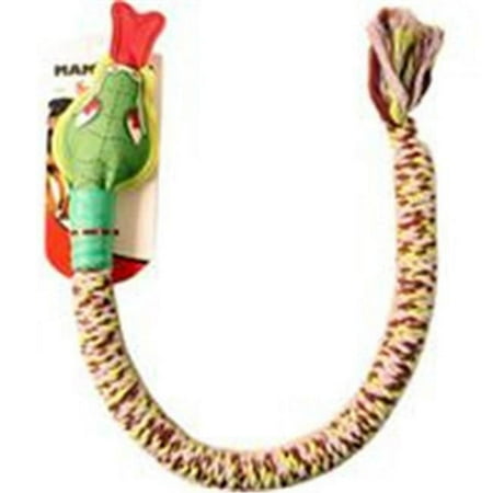 UPC: 0746772530665 | Mammoth® SnakeBiter® Squeaky Head Dog Toy Assorted