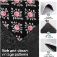 thumbnail image 3 of Pioneer Flower Floral Print Pattern Kitchen Rugs Sets Of 3,Kitchen Runner Rugs Non Skid Washable,Decorative Kitchen Floor Mats for Kitchen,Sink,Laundry,17X30 Inch + 17X47 Inch + 17X59 Inch, 3 of 6