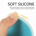 thumbnail image 5 of Qiysamall 6-Piece Silicone Rice Spoons Set, Colorful Non-Stick Kitchen Spatulas and Cooking Utensils for Easy Serving, 5 of 6