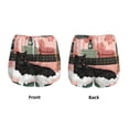 thumbnail image 3 of Rateoe Black Cat Pink Bathroom Printed 2 in 1 Women's Workout Shorts for Athletic Gym Running Shorts with Phone Pockets-Medium, 3 of 7