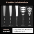 thumbnail image 6 of Skyfire Rechargeable Flashlight with Ignition Lens, Ultra-High Lumen LED, Tactical Design, 1PC, 6 of 9