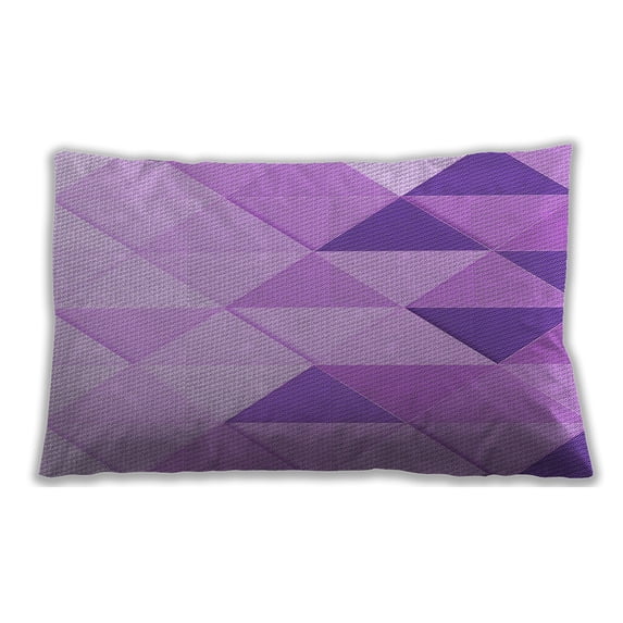 Ahgly Company Outdoor Rectangular Contemporary Lumbar Throw Pillow, 13 inch by 19 inch